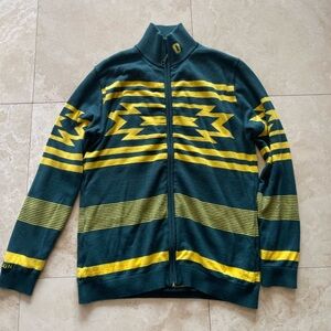 Oregon Ducks Women's Zip-Up Sweater Jacket